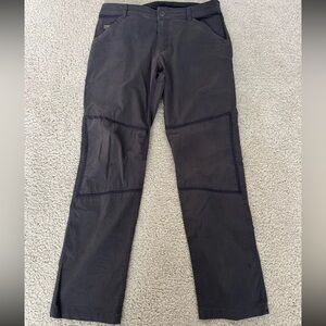 Kuhl mens Free Radikl hiking/lifestyle pants 33X32. Very good condition. Grey.